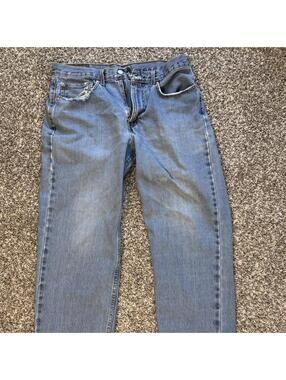 Vintage Distressed Levi's Light Wash Jeans